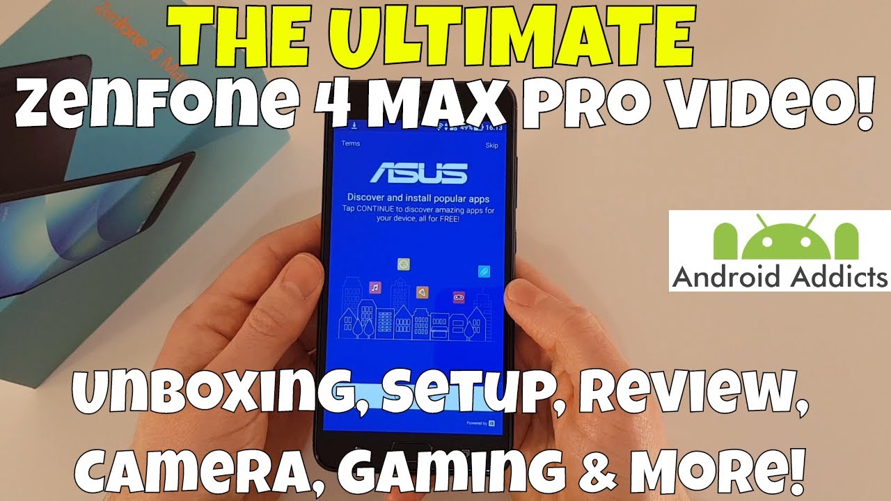 ULTIMATE Asus Zenfone 4 Max Pro ZC554KL English - Unboxing, Setup, Camera, Benchmarks, Gaming