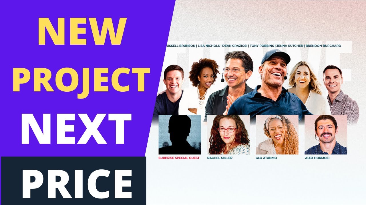 🔥HOW MUCH IS PROJECT NEXT 2022? ✅ PROJECT NEXT THRIVE EDITION BY TONY ROBBINS
