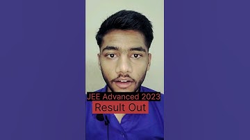 JEE Advanced 2023 Result Out|jee advanced shocking results#iitjee2023