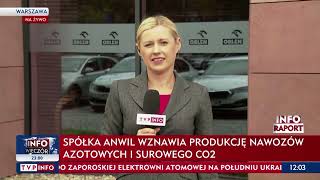 Pkn Orlen Spółka Anwil Zdecydowała O Wznowieniu Produkcji Nawozów Azotowych