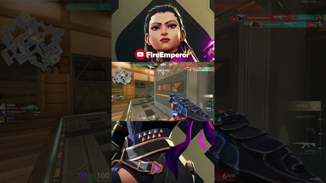 Reyna Moments That Feel Illegal 😈 | Valorant Shorts