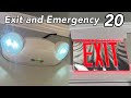 Exit and emergency 20