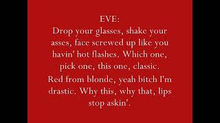 Let Me Blow Ya Mind Lyrics- E.V.E - Gwen Stefani. FRANCKYZIC™.