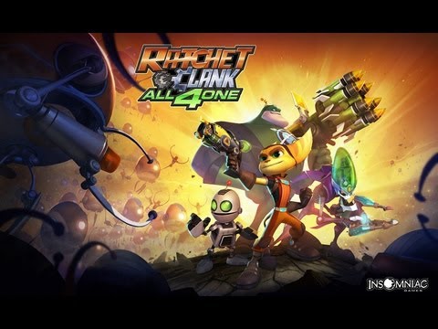 Мультик Игра - РЭТЧЕТ И КЛАНК - Ratchet & Clank All 4 One (кооператив) #1 - Церемония вручения