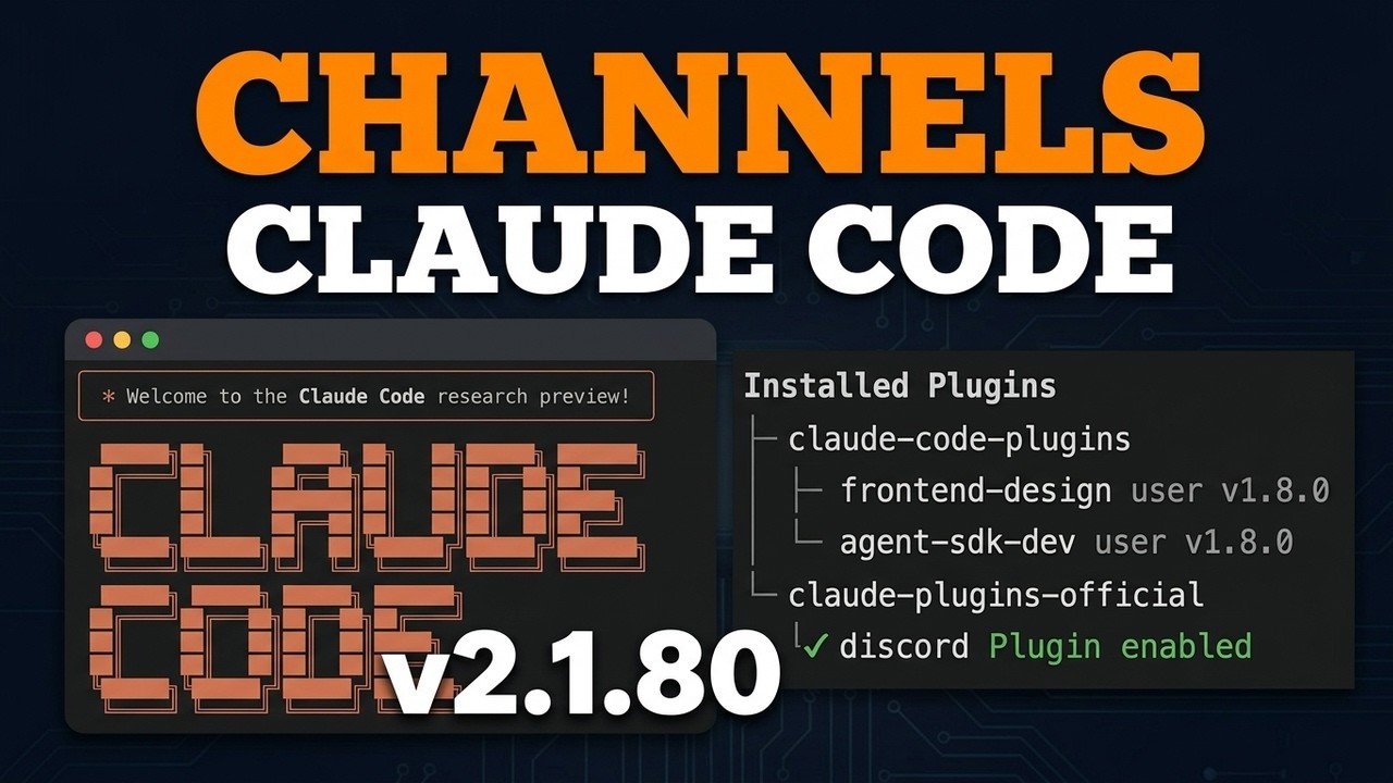 New Claude Code Channels Just Changed EVERYTHING
