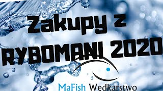 Zakupy z RYBOMANI 2020 - wędki i dodatki