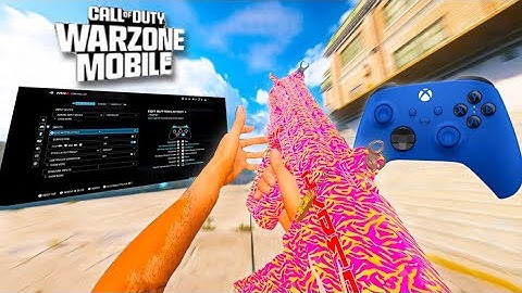 #1 Warzone Mobile Movement Player👑 + Controller Settings😍