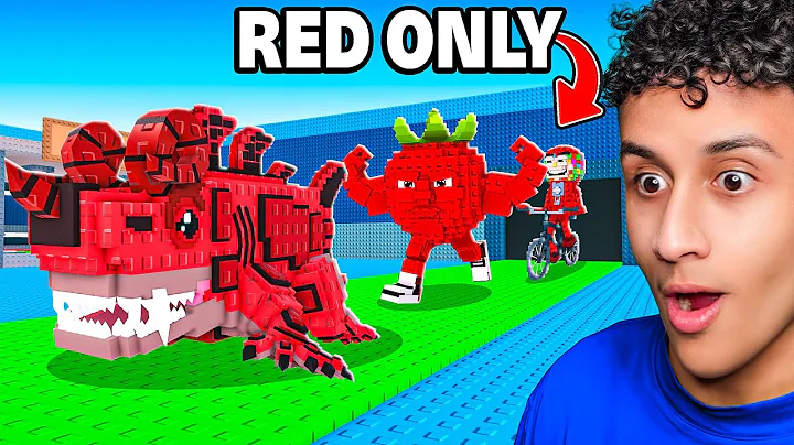 $0 - $1 Trillion With RED ONLY Brainrots in Steal a Brainrot!
