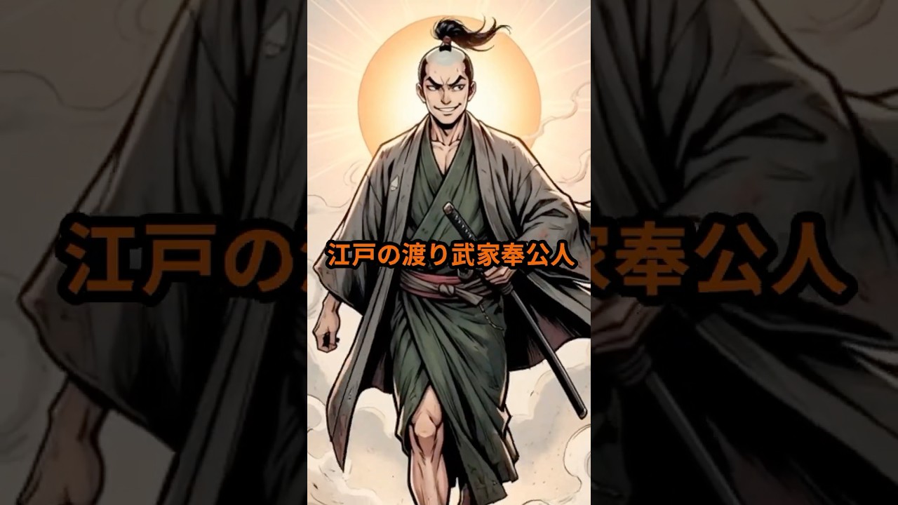 逃げただけなのに"鬼"と呼ばれた男😱⚔️ 江戸の使い捨て武家奉公人が英雄になった話