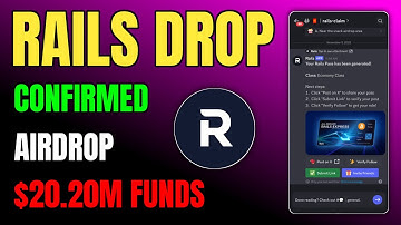 Rails Discord Airdrop Full Guide | Rails Airdrop $20.20M Fundings | Rails Airdrop Passenger Pass