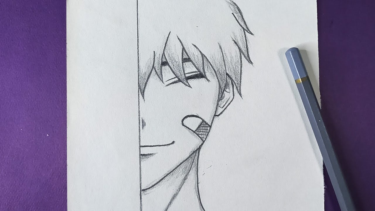 Como Dibujar Anime Fácil paso a paso | Como Desenhar Anime Fácil ...