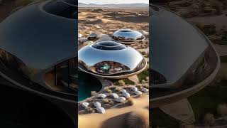 Incredible Futuristic Desert Community