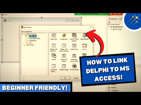 Linking Delphi to MS Access