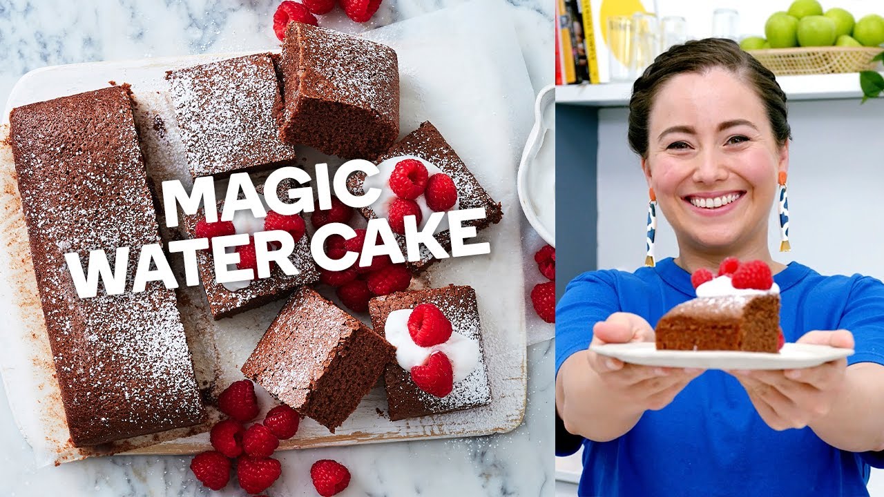 Magic water cake