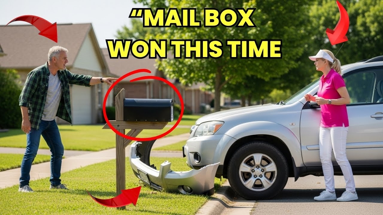 Mail Box Hit After the 5th Time She Hit My Mailbox… I Built Something She Really ...