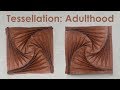 Origami Tessellation Tutorial: Adulthood (Ilan Garibi and Hagay Golan)