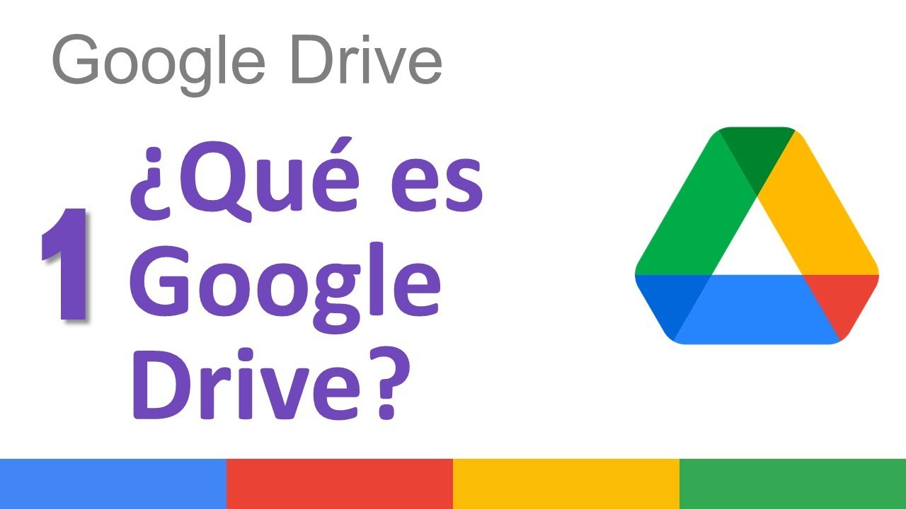 1 Qué es Google Drive YouTube