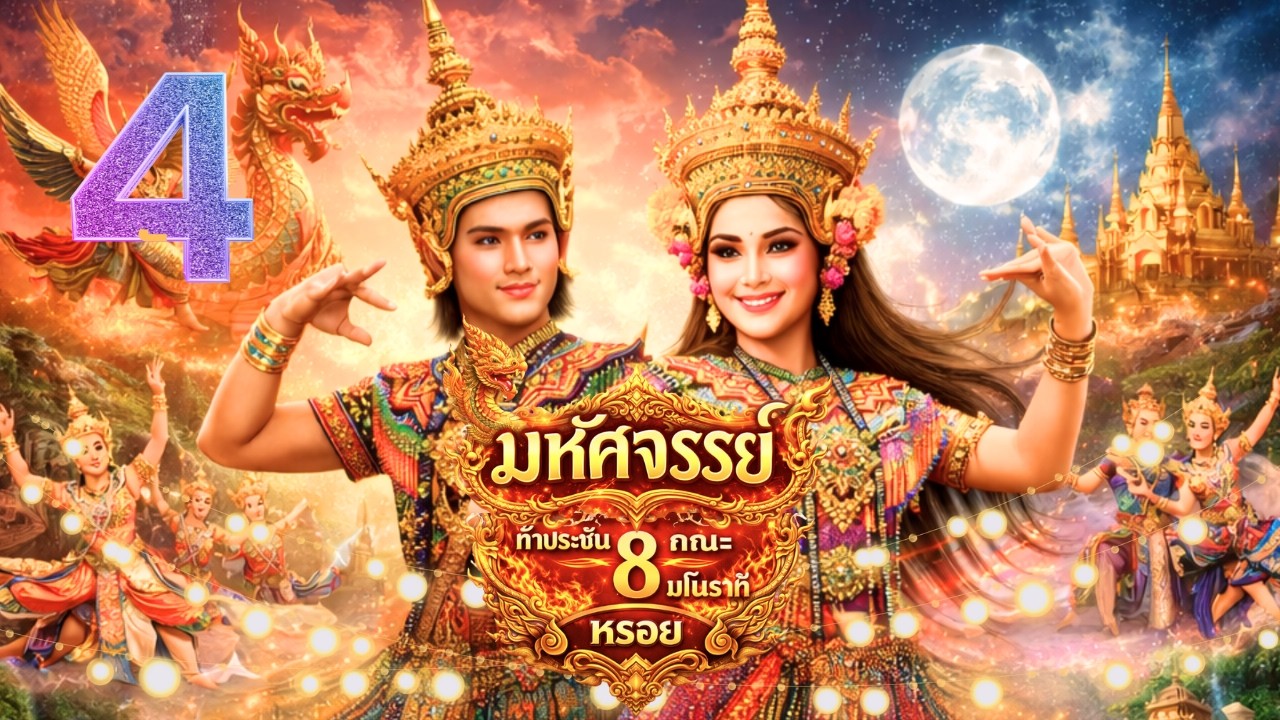 มหัศจรรย์มโนราห์ ชุดประวัติศาสตร์ ท้าประชัน 8 คณะ 8 มโนราห์ หรอย Ep4