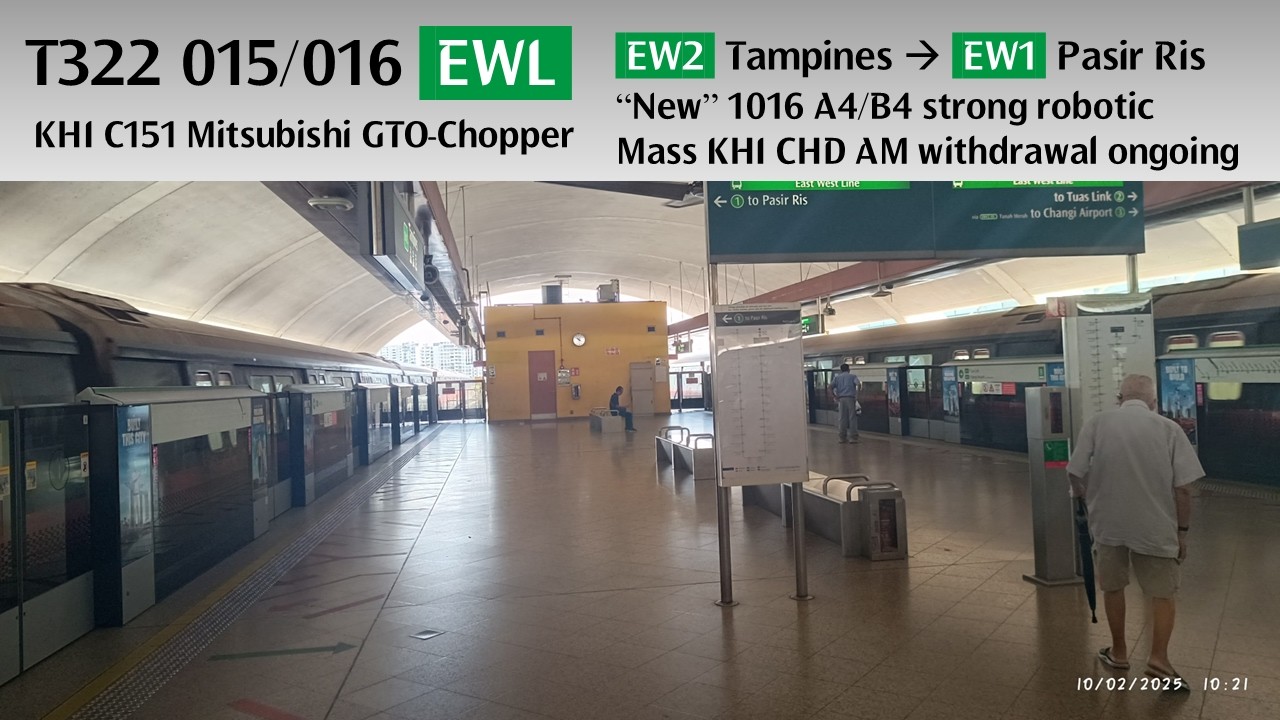 [C151 015/016 EWL] [New strong robotic! | Mass AM CHD withdrawal] [EW2 ...