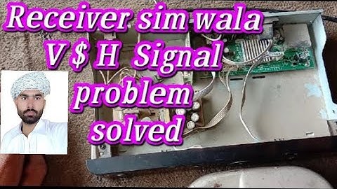 Echolink 1000+ HD Receiver Sim wala Signal V & H Problem solved. URDU/ HINDI. Ameer TV.