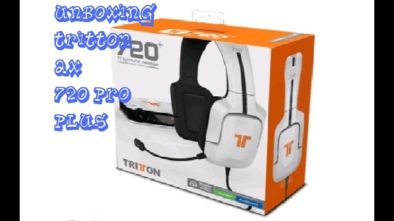 Unboxing Tritton AX 720 Pro Plus - YouTube