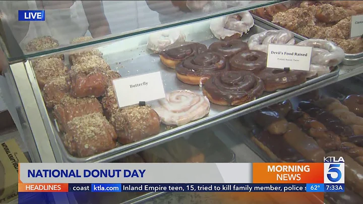 National Doughnut Day: Where to grab a free or discounted doughnut