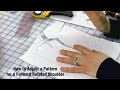 j stern designs / How to Adjust a Pattern if Your Shoulder Rotates Forward