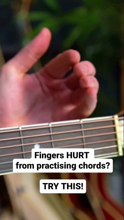 Fingers still HURT from practising chords? Try THIS