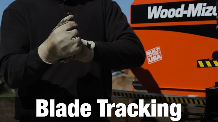 How To Test and Adjust Blade Tracking on the  LT30/LT40/LT50 | Wood-Mizer