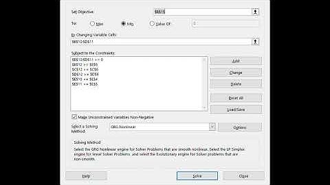 Supply Chain Analysis 102 Transportation Optimization Solver