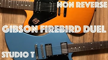 Gibson Firebird Duel - 2017 Studio T vs 2016 Ltd Ed Non Reverse