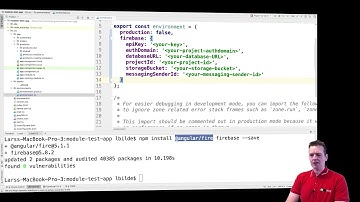 Advanced Web Apps 2019 Angular | S1P12 | Angularfire2 to connect angular and firebase
