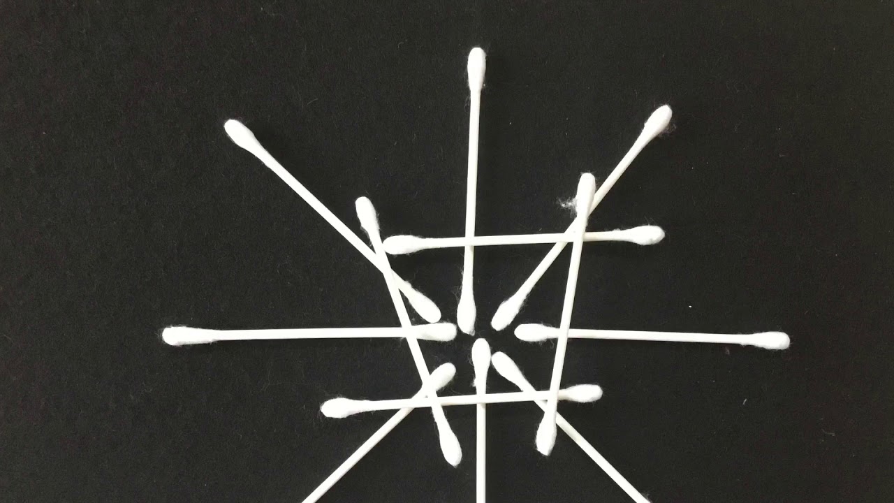 W/c 11/1 extra activity make a cotton bud snowflake YouTube