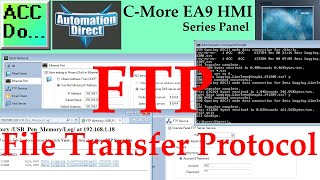 C-More EA9 HMI Series Panel FTP - File Transfer Protocol