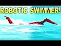 Can I Program a Robot to  Swim Faster Than a Human?