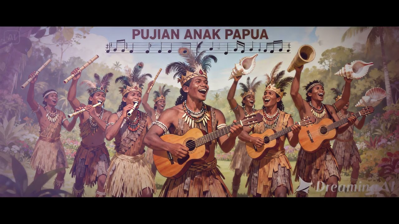 NONSTOP PUJIAN ANAK PAPUA | Cover Version 2026 #pujian #rohanikristen #papua