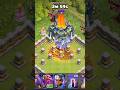 Th17 vs lce golemin clash of clans #clashofclans #coc #shorts #update