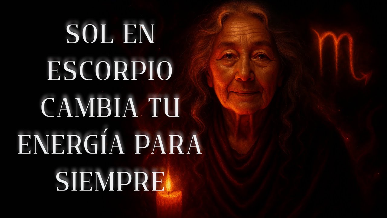 Sol en Escorpio - el día en que tu oscuridad se hace luz - YouTube