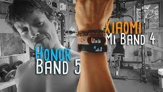 Xiaomi Mi band 4 VS Honor Band 5 - A escolha é óbvia para mim 😑 opinião de um desportista
