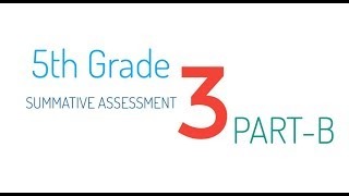 MODEL SUMMATIVE ASSESSMENT 3 Maths PART-B Question PAPER | 5Th Class MATHS QP 2018-2019 screenshot 3