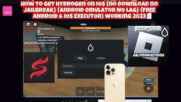 {NEW} How to get Hydrogen IOS ROBLOX EXECUTOR ON IOS TUTORIAL V603 NO DOWNLOAD (BYPASSED BYFRON) OP
