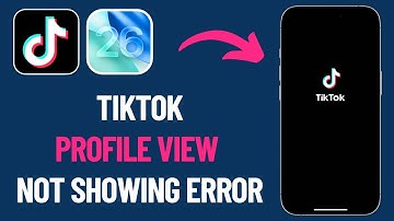 Fix TikTok Profile View Option Not Showing (2025) | Profile Views Feature Missing Problem Solved! 👀📱