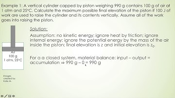Chapter 7.1-7.4 Ex1 Energy Balance for A Closed System (Principle of Chemical Processes)