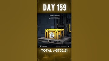 A Case A Day Until I Get Gloves! (Day 159) #shorts #cs2 #csgo #knife #gloves #gaming #goldgoldgold