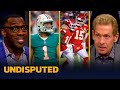 Does Tyreek Hill move affect Patrick Mahomes or Tua more? — Skip & Shannon | NFL | UNDISPUTED