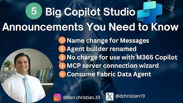 🚨 5 Big Copilot Studio Announcements You Need to Know (Aug–Sept 2025)