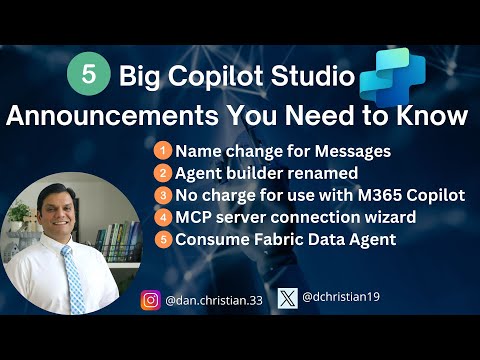 🚨 5 Big Copilot Studio Announcements You Need to Know (Aug–Sept 2025)