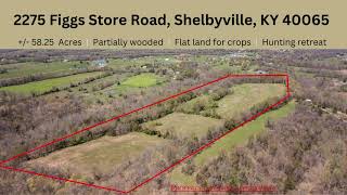 Land for Sale: 2275 Figgs Store Road Shelbyville KY [Property Video]