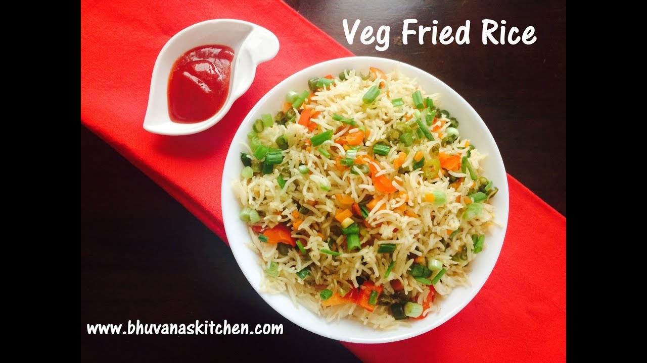 Veg fried Rice Restaurant style vegetable fried rice Vegetable