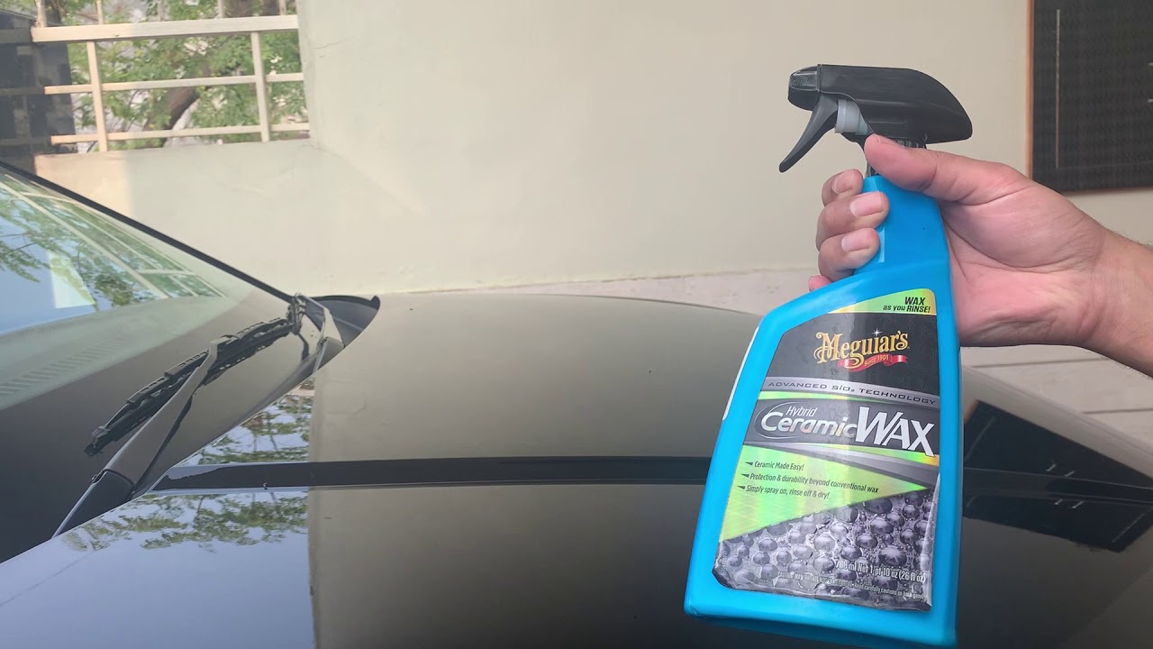 Meguair’s ceramic wax DIY extreme water beading ! YouTube